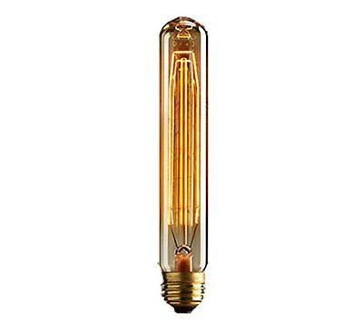 40W E27 7.28"Cylinder Incandecent Edison Bulbs 6 piece Lot -  westmenlights