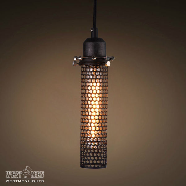 Cylinder 1 Light Industrial Pendant Lighting -  westmenlights