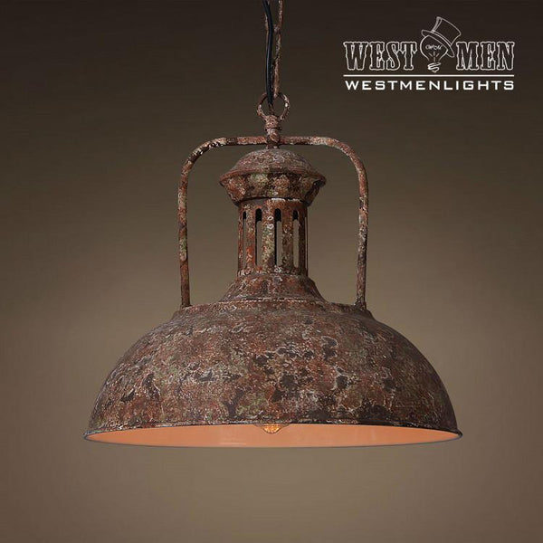 Dome 1 Light Mix Red Color Pendant Light -  westmenlights