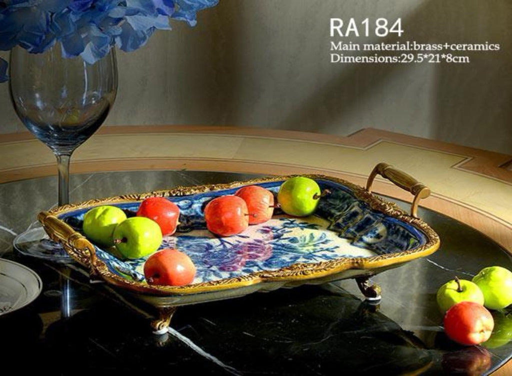 Decorative Rectangular Dish - westmenlights