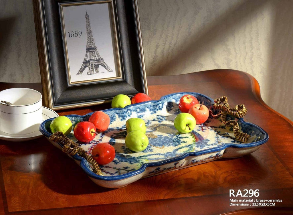 Decorative Rectangular Plate - westmenlights