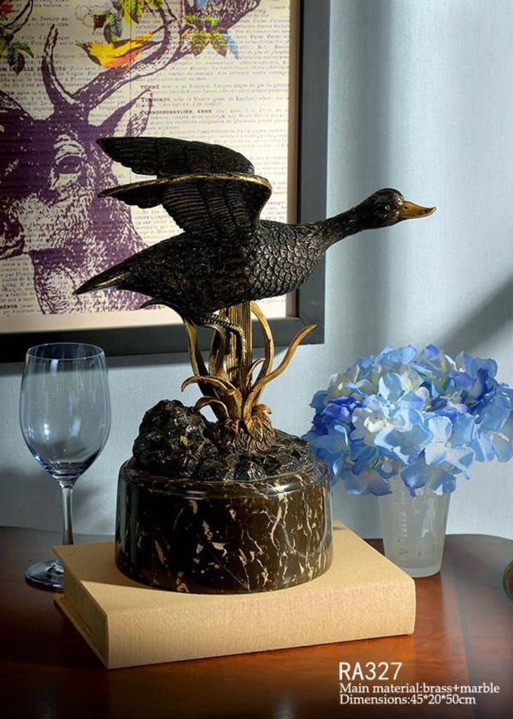 Creative Black Duck Decoration - westmenlights
