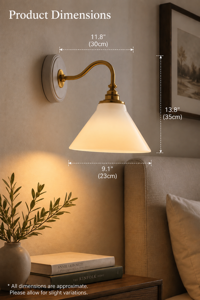 Mid-Century Modern Swing Arm Wall Sconce - French Retro Style