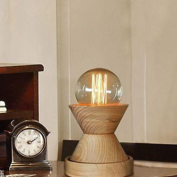 Wooden 1 Light Mini Dimmer Table Lamp -  westmenlights