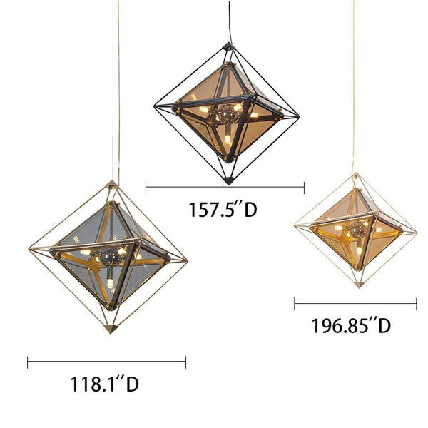 Diamond pendant light -  westmenlights