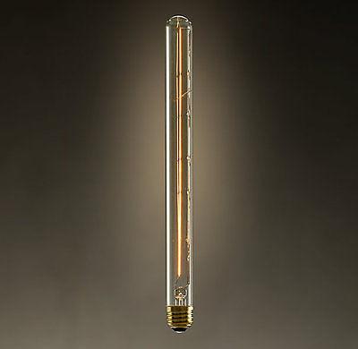 40W E27 11.8" LLed Cylinder Edison Bulbs 6 piece Lot -  westmenlights