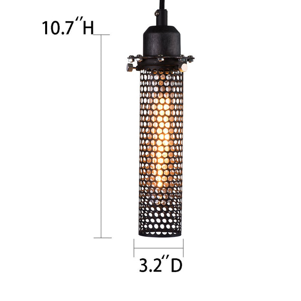 Cylinder 1 Light Industrial Pendant Lighting -  westmenlights