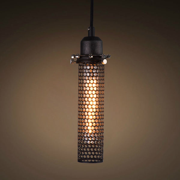 Cylinder 1 Light Industrial Pendant Lighting -  westmenlights