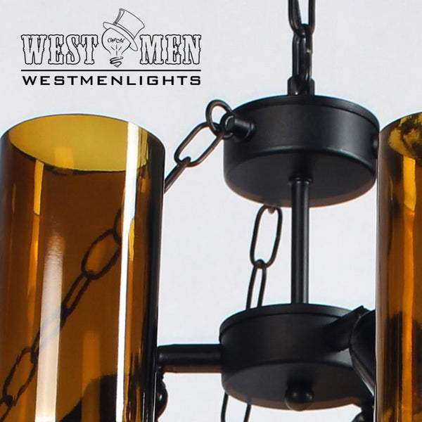 plant bottle hanging chain chandelier -  westmenlights