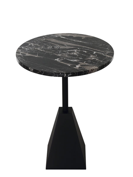 Nature Black Marble Side Table -  westmenlights