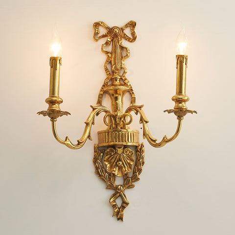 luxury gilt bronze sconce -  westmenlights