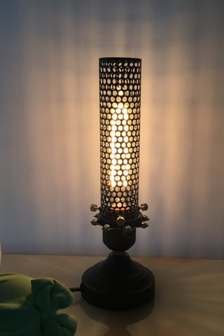 mini industrial proforated table lamp -  westmenlights