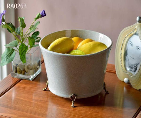 Modern European Porcelain Fruit Bowl Handmade -  westmenlights