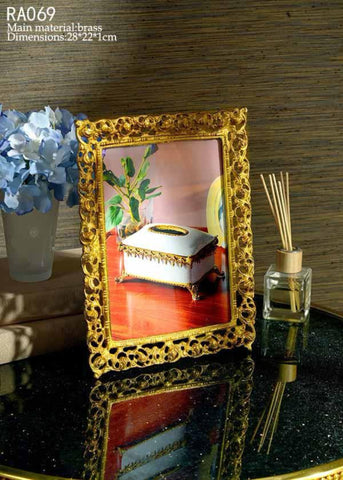 Bronze Decorative Picture Frame -  westmenlights