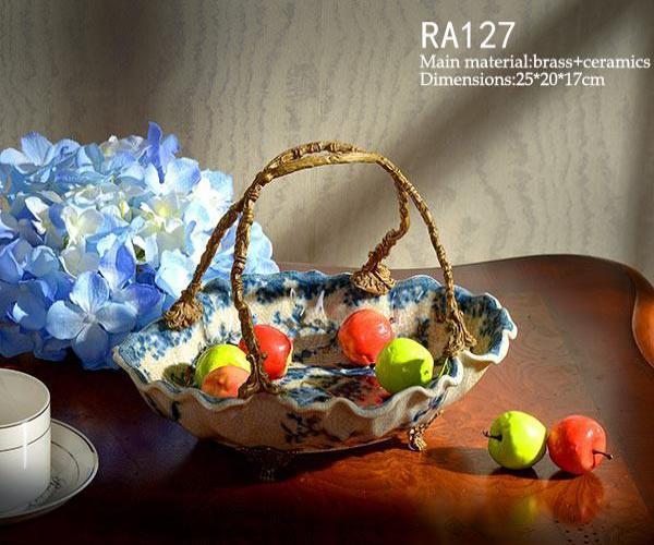 Decorative Waist Shaped Basket -  westmenlights