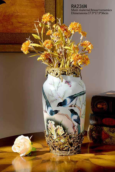 Colorful Porcelain Vase -  westmenlights