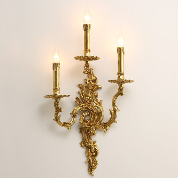 sconce french palace handcrafted wall lamp | Candle -  westmenlights