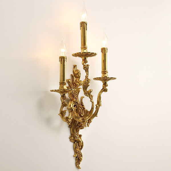 sconce french palace handcrafted wall lamp | Candle -  westmenlights