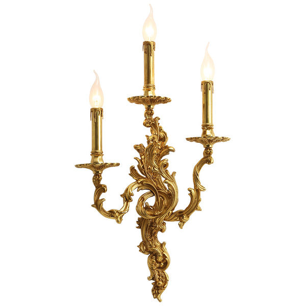 sconce french palace handcrafted wall lamp | Candle -  westmenlights