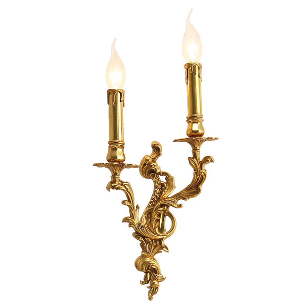 sconce french palace handcrafted wall lamp | Candle -  westmenlights